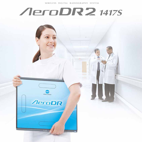 DR X-ray machine, model AeroDR 1417S, Durable against loading