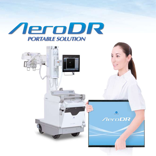 Latest Digital X-ray machine, model AeroDR Portable Solution 
