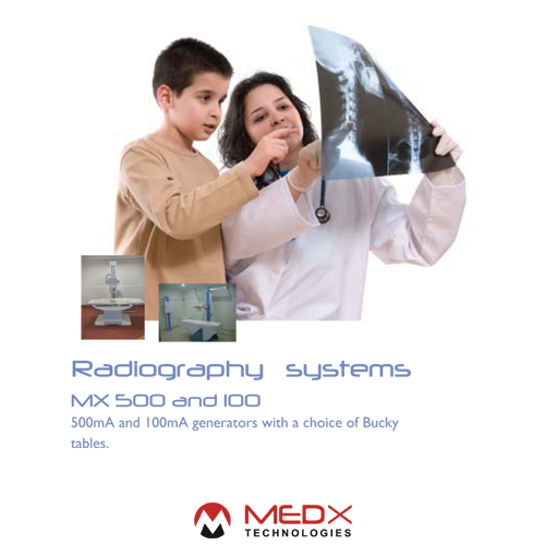 Latest X-ray machine model MX LF Rad Series MX 500 & 100
