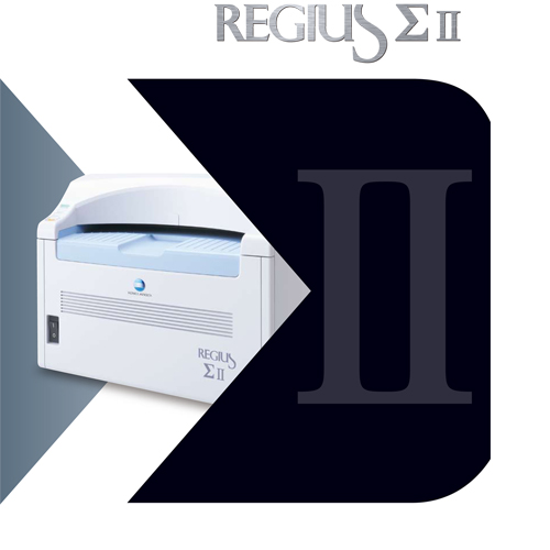 Digital X-ray machine model REGIUS Î£â…¡ which give Superior image quality
